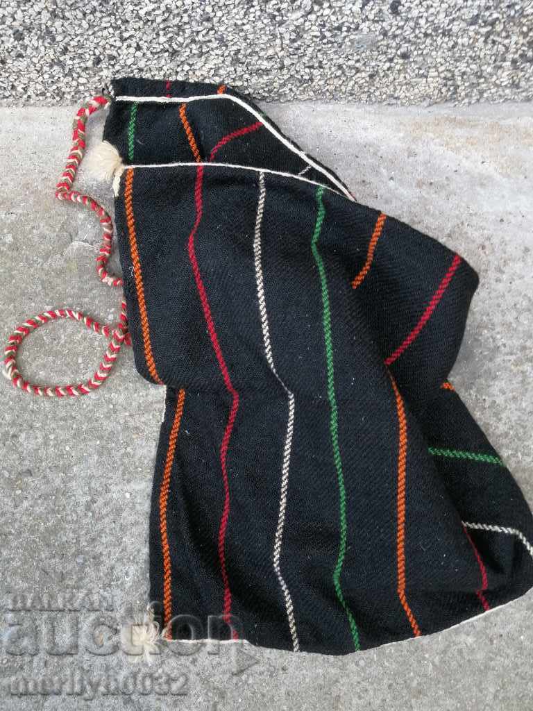 An old hand-woven pocket bag, bag - 6 An old hand-woven pocket bag, bag - 6