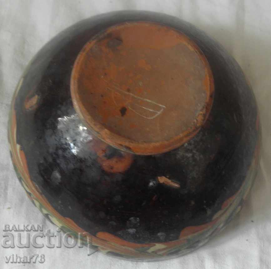 OLD CERAMIC BOWL-PLATE-BOWL - 7 OLD CERAMIC BOWL-PLATE-BOWL - 7