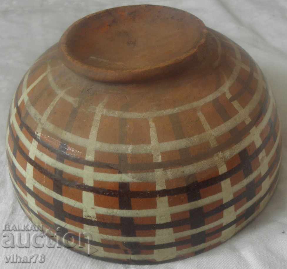 OLD CERAMIC BOWL-PLATE-BOWL - 5 OLD CERAMIC BOWL-PLATE-BOWL - 5