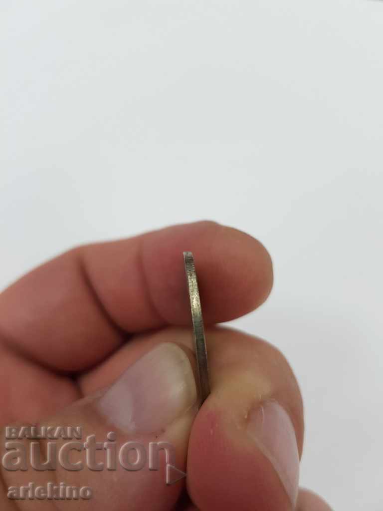 Рядък вариант на монета 50 ст. 1990 г. плитък печат матрица - 6 Рядък вариант на монета 50 ст. 1990 г. плитък печат матрица - 6