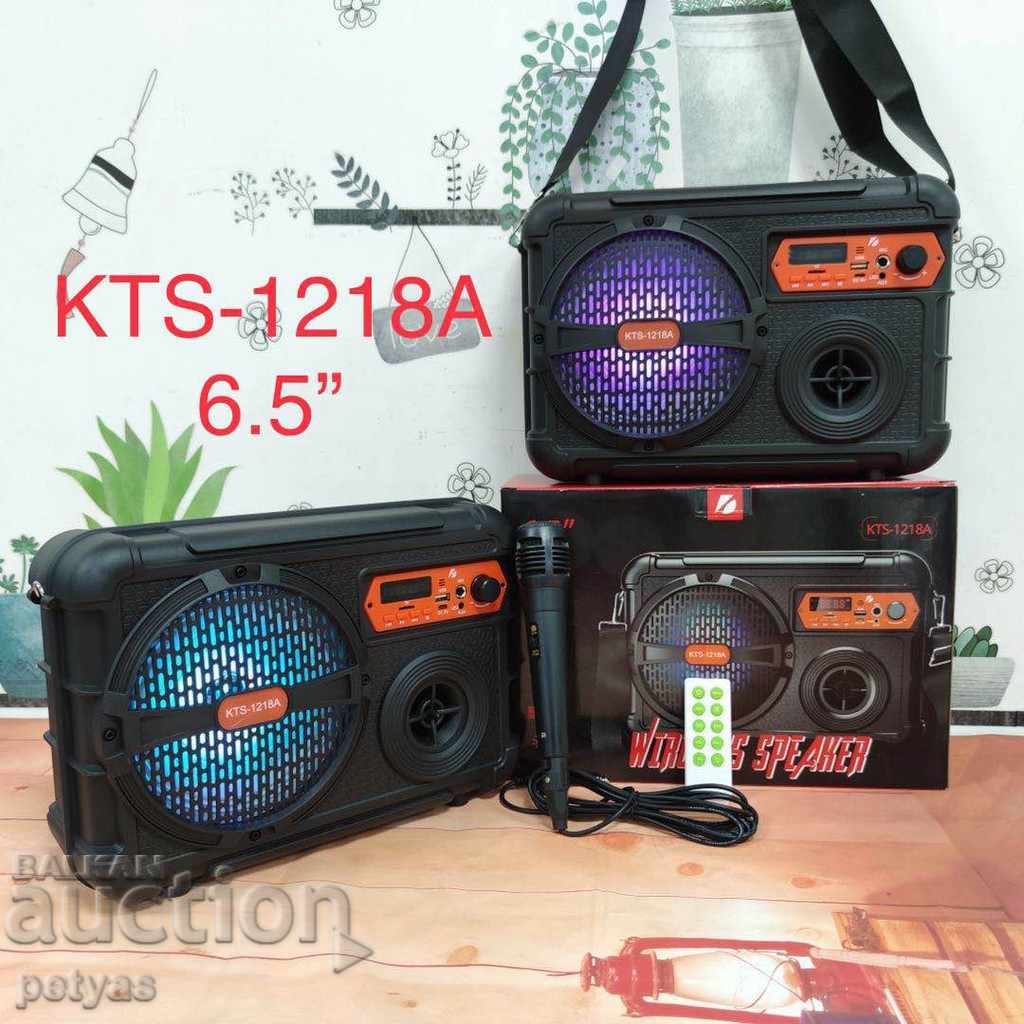 Coloana BT, FM, MP3, USB Kts-1218A