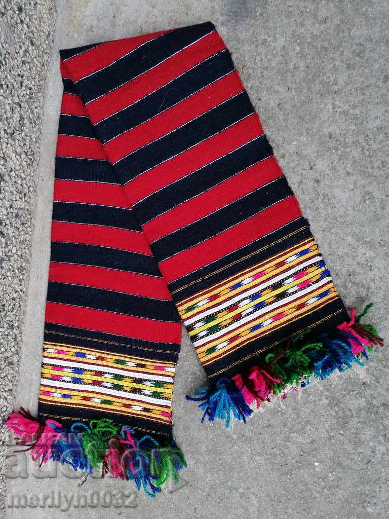 Auction  Old woven, embroidered and embroidered apron, costume, sukman