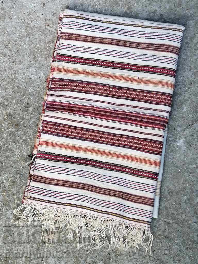 An old hand-woven cloth embroidery