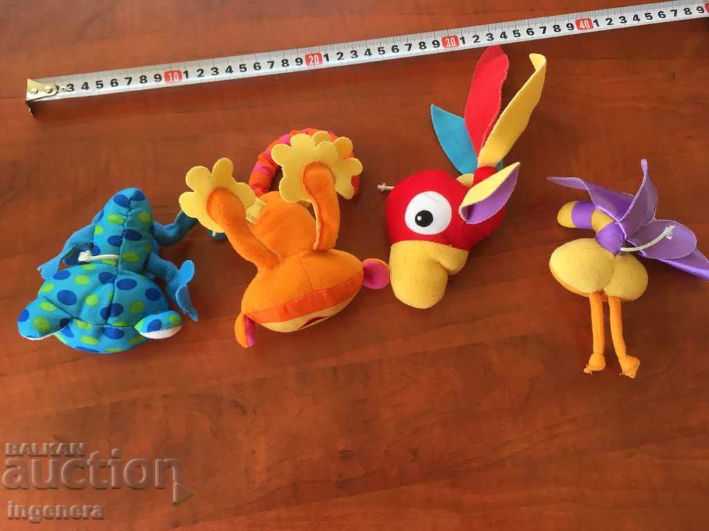 ИГРАЧКИ ЗАЛАГАЛКИ ПЛЮШЕНИ-4 БР - 5