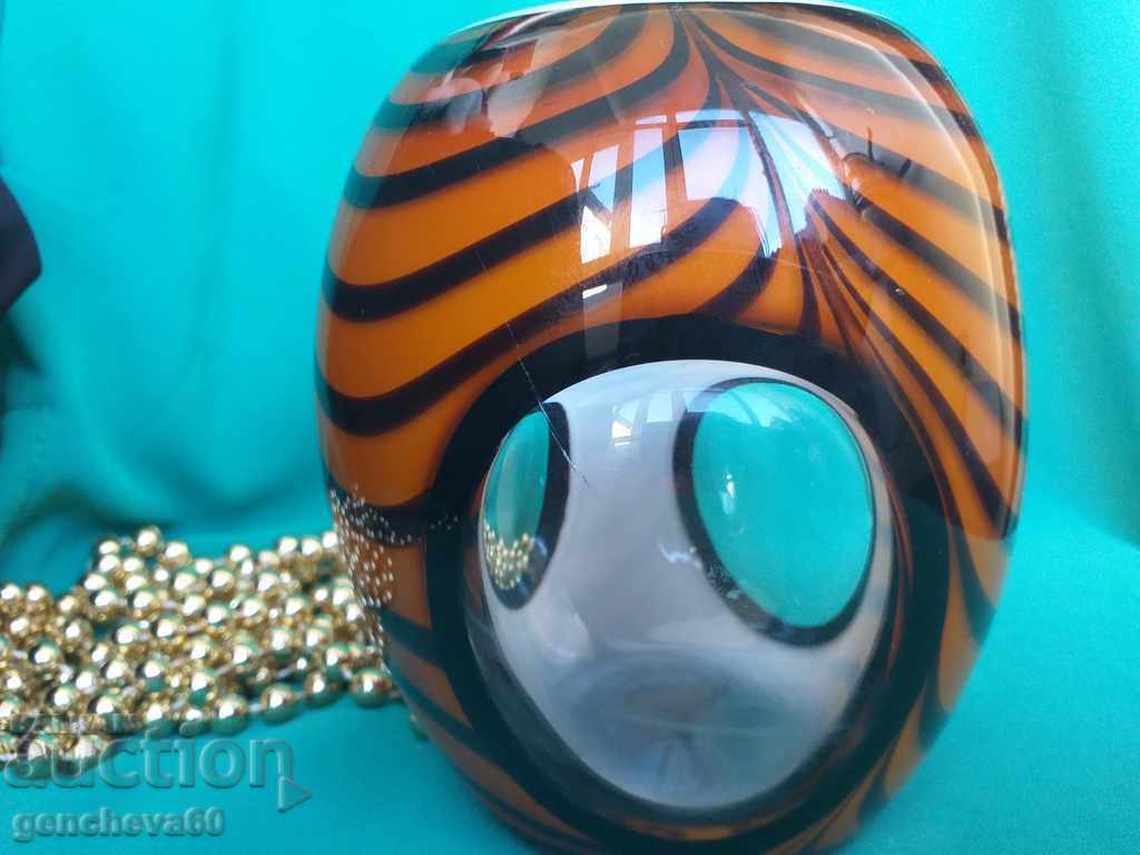 Auction Murano!!! Rare crystal vase from the 60s, bonbonniere Auction Murano!!! Rare crystal vase from the 60s, bonbonniere