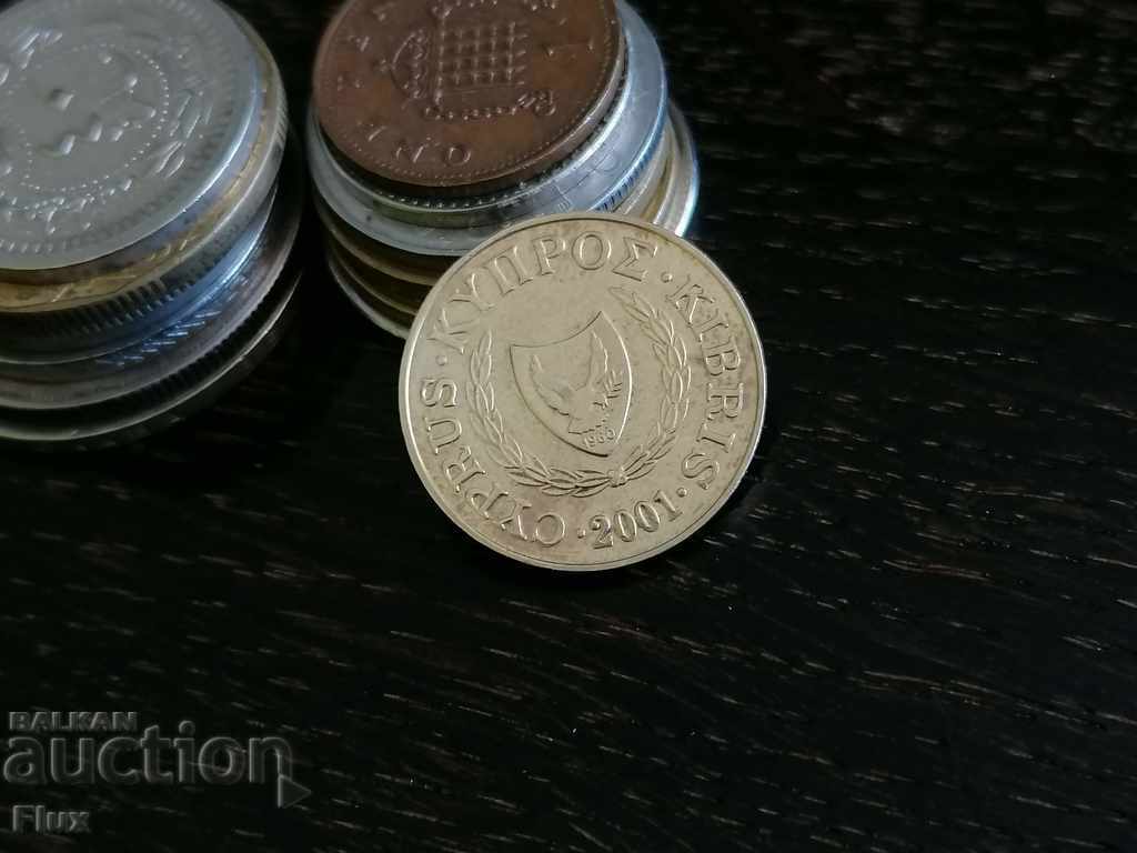 Coins - Cyprus - 5 cents 2001 with price 0.80 BGN | € 0.41 Coins - Cyprus - 5 cents 2001 with price 0.80 BGN | € 0.41