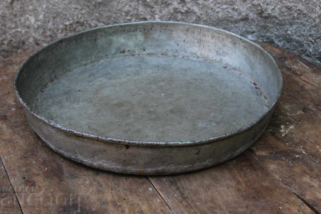 Delivery of 1926 OLD COPPER TRAY COPPER HONEY PIE COPPER TRAY