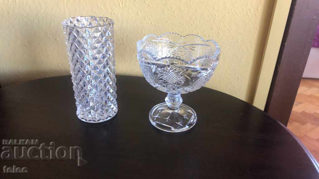 Κρυστάλλινο βάζο και μπολ - 7 Κρυστάλλινο βάζο και μπολ - 7