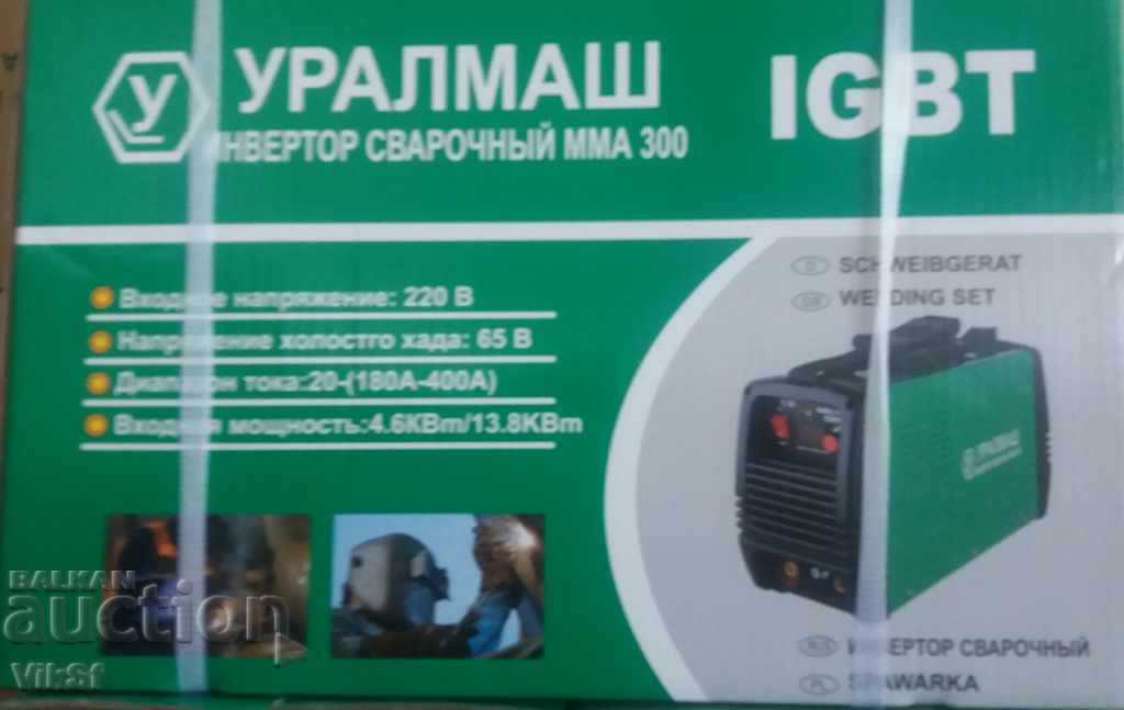 RUSSIAN Inverter Electric 300A - URALMASH with display - 5