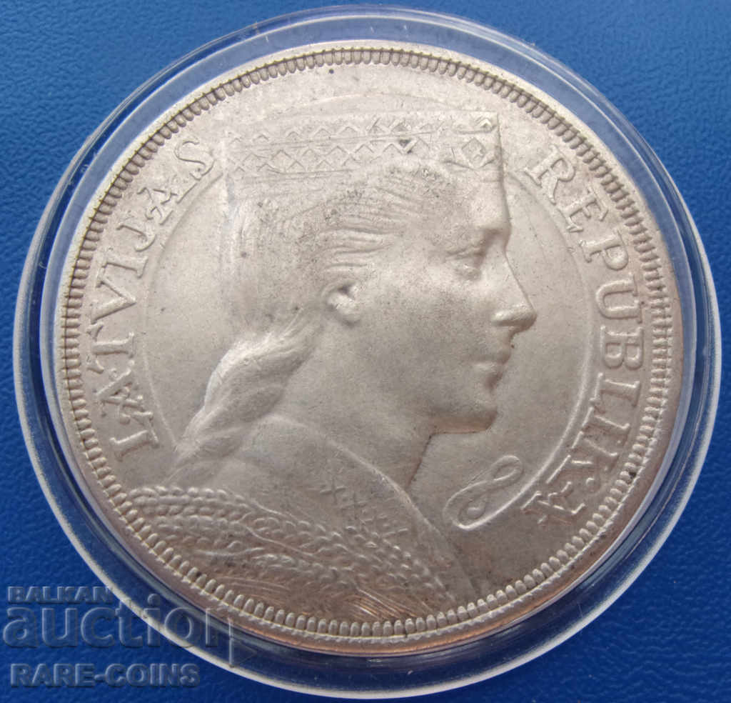 Λετονία 5 Lati 1929 Σπάνιο πρωτότυπο με τιμή € 33.23 | 64.99 BGN