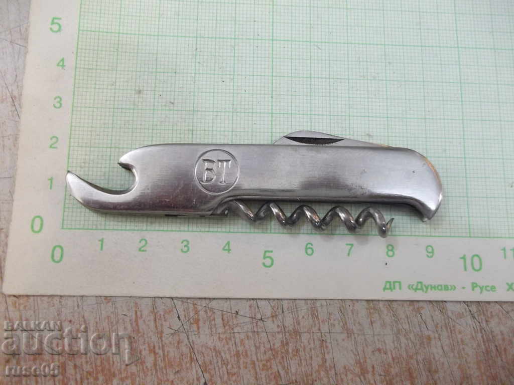 Corkscrew opener from the sucker - 5 Corkscrew opener from the sucker - 5