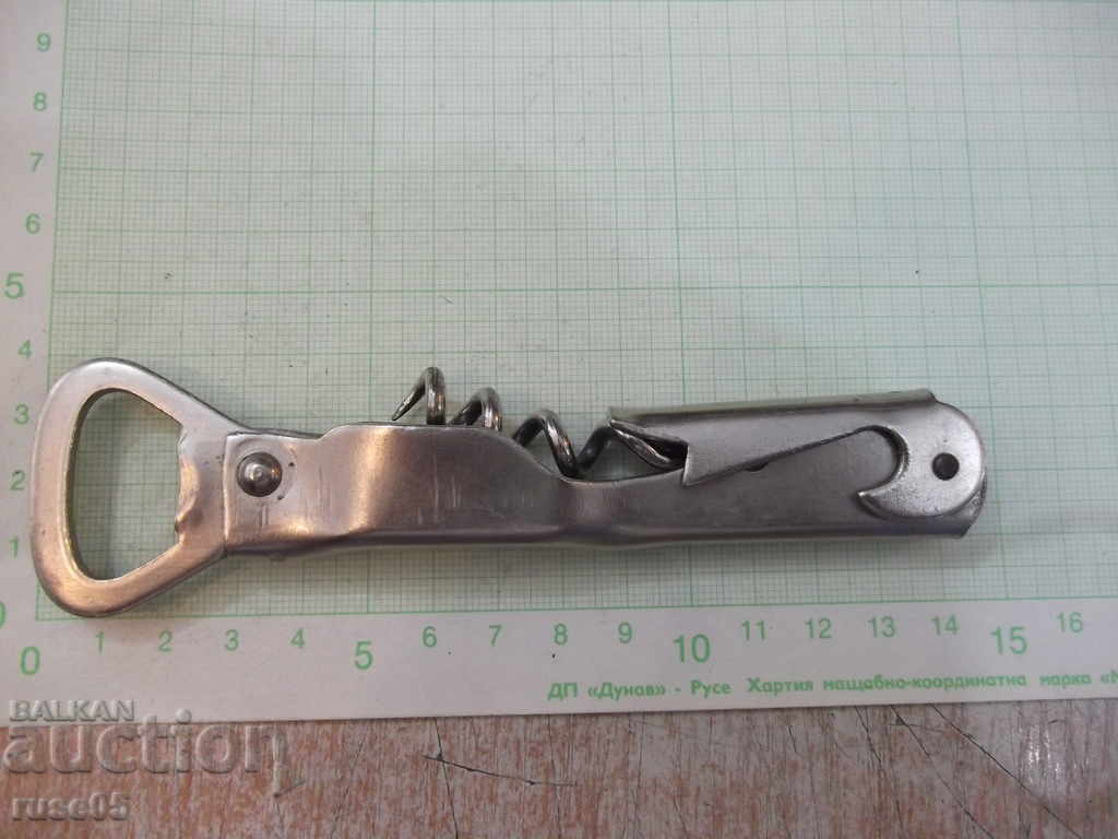 Opener with corkscrew from the sauce - 1 - 5 Opener with corkscrew from the sauce - 1 - 5