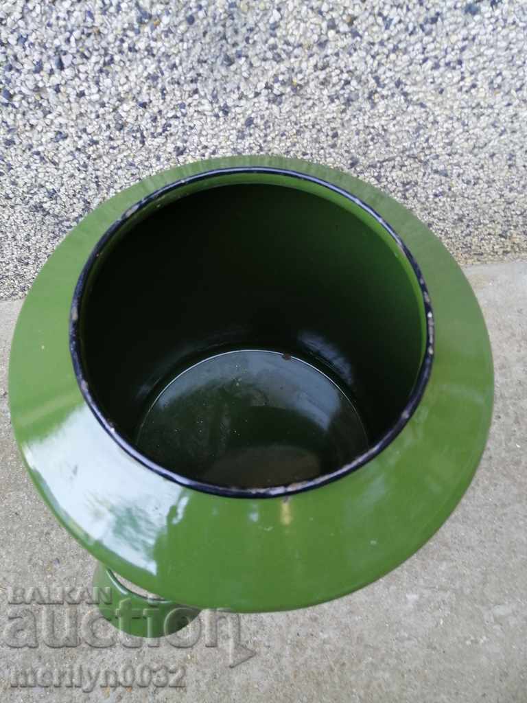 Enamelled container rubber bucket - 7 Enamelled container rubber bucket - 7