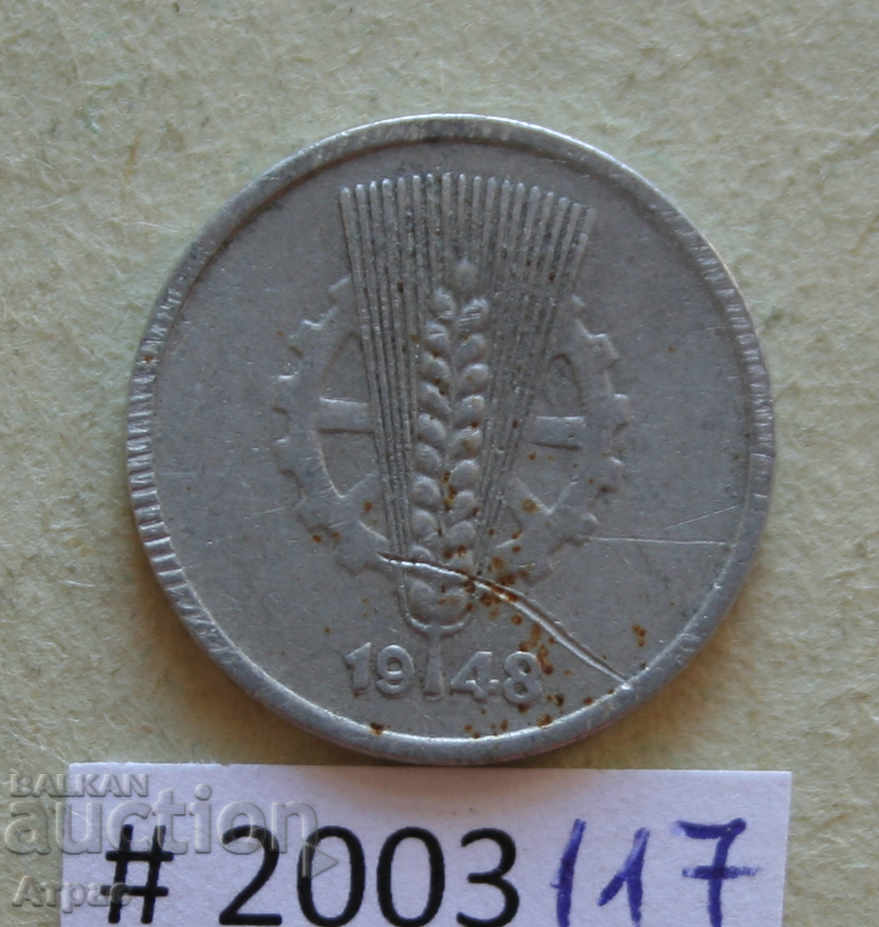 5 pfennig 1948 GDR με τιμή € 0.20 | 0.39 BGN 5 pfennig 1948 GDR με τιμή € 0.20 | 0.39 BGN