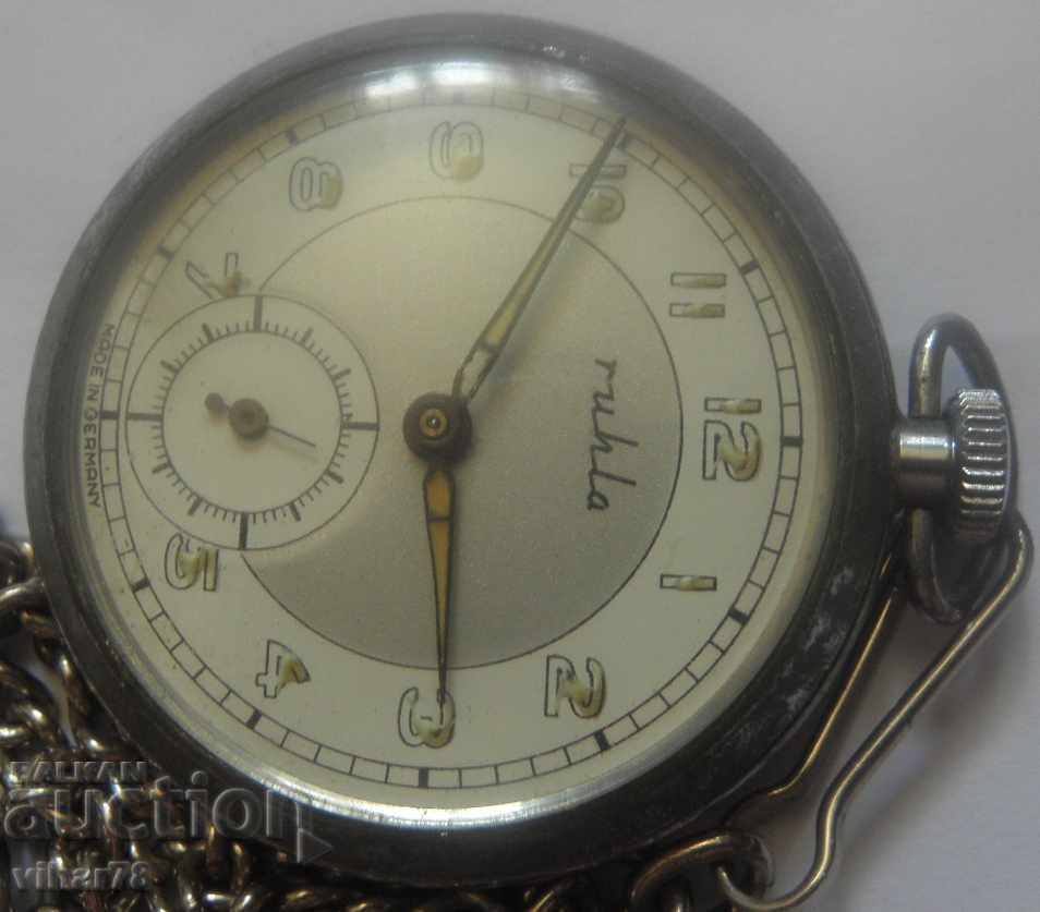 RARE POCKET WATCH-UMF-RUHLA with price 79.99 BGN | € 40.90 RARE POCKET WATCH-UMF-RUHLA with price 79.99 BGN | € 40.90