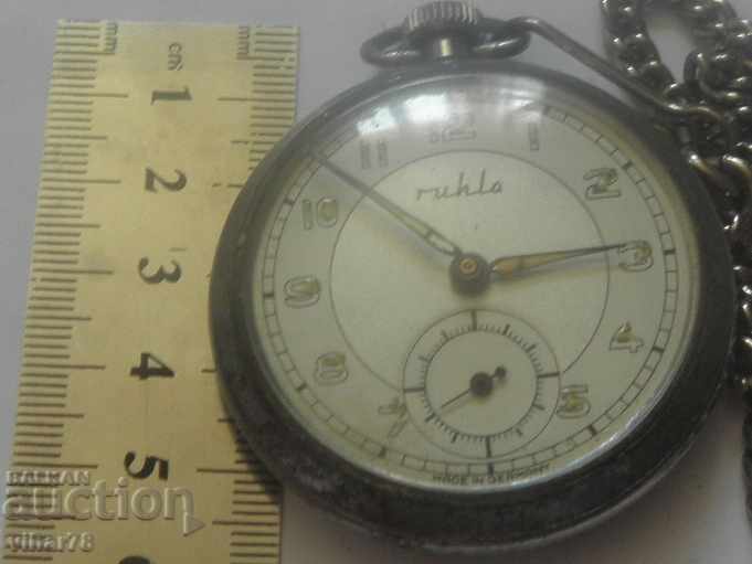 Delivery of RARE POCKET WATCH-UMF-RUHLA Delivery of RARE POCKET WATCH-UMF-RUHLA