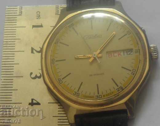 Auction GREAT GOLDEN MEN'S WATCH SLAVA-SLAVA Auction GREAT GOLDEN MEN'S WATCH SLAVA-SLAVA