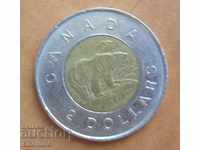 Канада 2 долара 1996