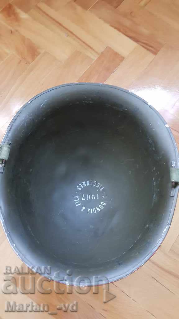 Delivery of Old French helmet 1967 Delivery of Old French helmet 1967