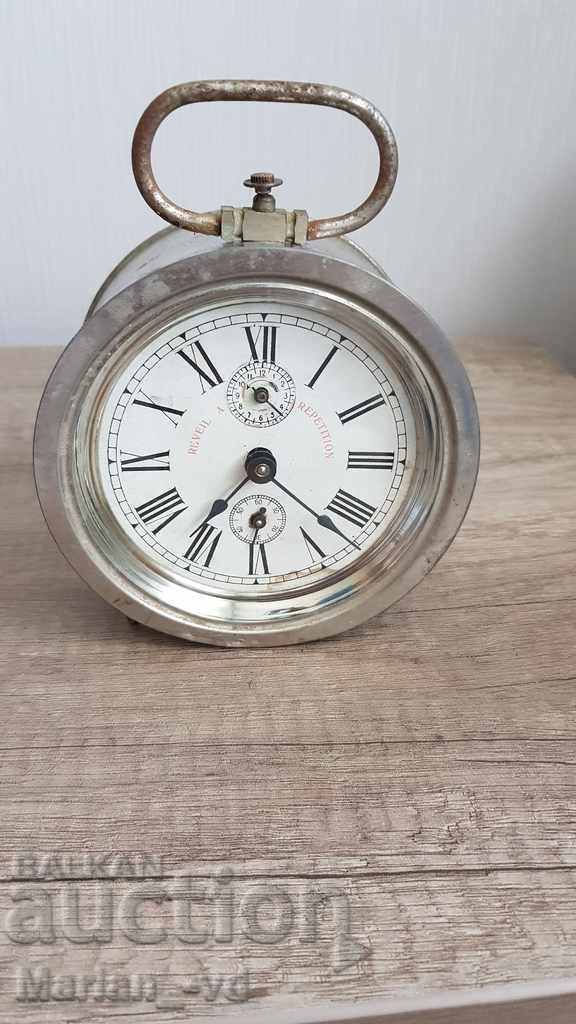 Old French alarm clock - a rare model - 6 Old French alarm clock - a rare model - 6