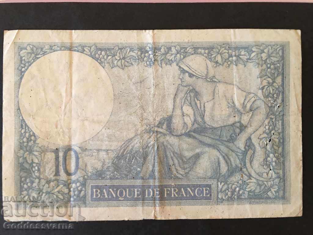 Auction France 10 francs 1929 Pick 73d Ref 8336 Auction France 10 francs 1929 Pick 73d Ref 8336