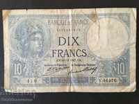 France 10 francs 1927 Pick 73d Ref 6476