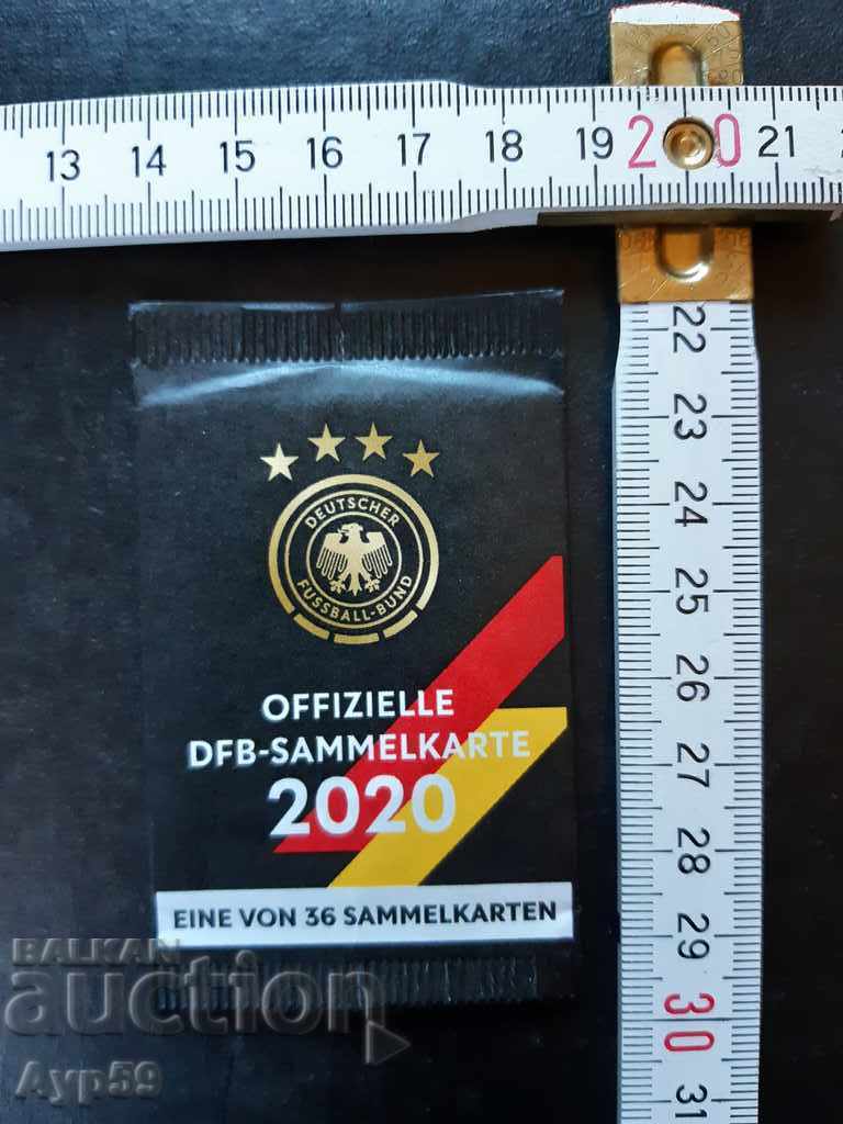 OFFICIAL CARDS OF FOOTBALL PLAYERS-GERMANY
