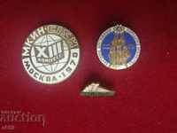 3 pcs. USSR badges.