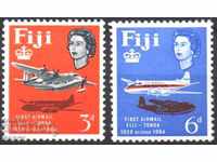 Чисти марки Авиация Самолети 1964 от Фиджи