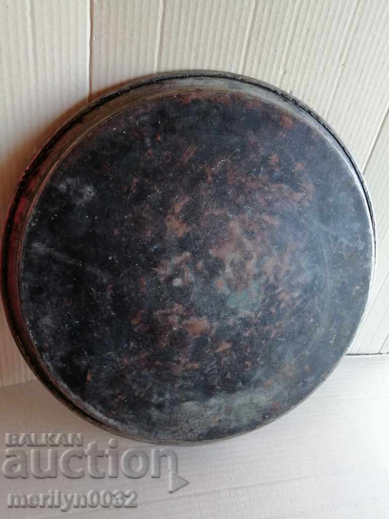 Auction Banitsa tray, baker, tray, blue, copper pot Auction Banitsa tray, baker, tray, blue, copper pot