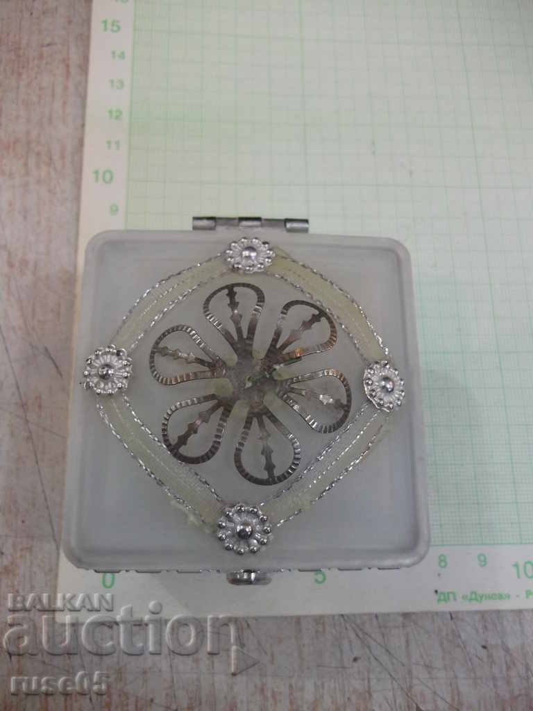 Glass box with lid and mirror - 6 Glass box with lid and mirror - 6