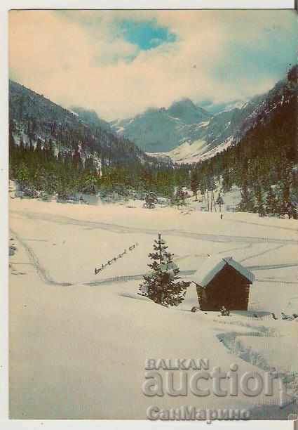 Card Bulgaria Peisaj de iarnă 15*