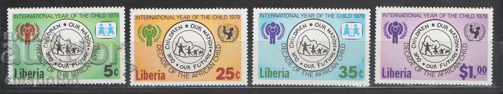 1979. Liberia. Anul internațional al copilului.