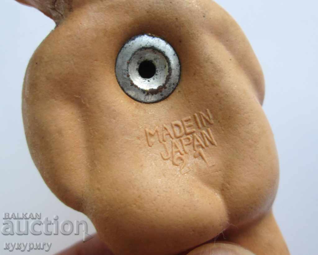 Auction Old rubber toy mini doll baby Japan Auction Old rubber toy mini doll baby Japan