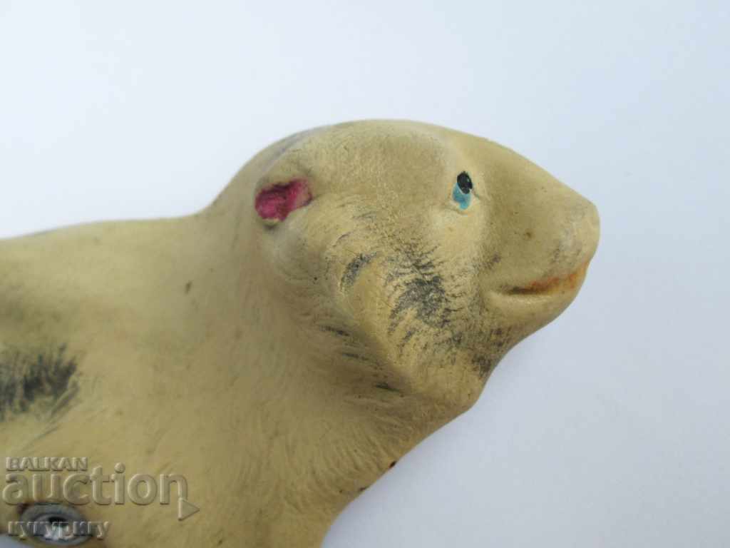 Old rubber toy mini polar bear japan with price 20.00 BGN | € 10.23