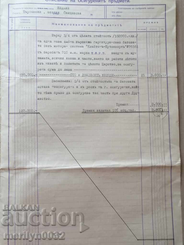 Παράδοση Stara POLICA BGN 120 εταιρεία ομολόγων OREL Παράδοση Stara POLICA BGN 120 εταιρεία ομολόγων OREL