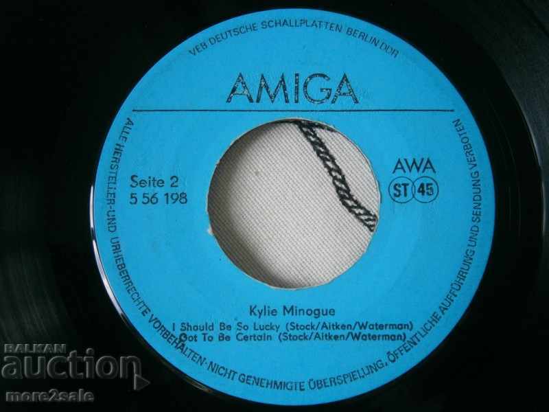 Licitație MINOGUE KYLIE - MINOGUE KIGLIE - AMIGA - PLATĂ MICĂ - 556 198