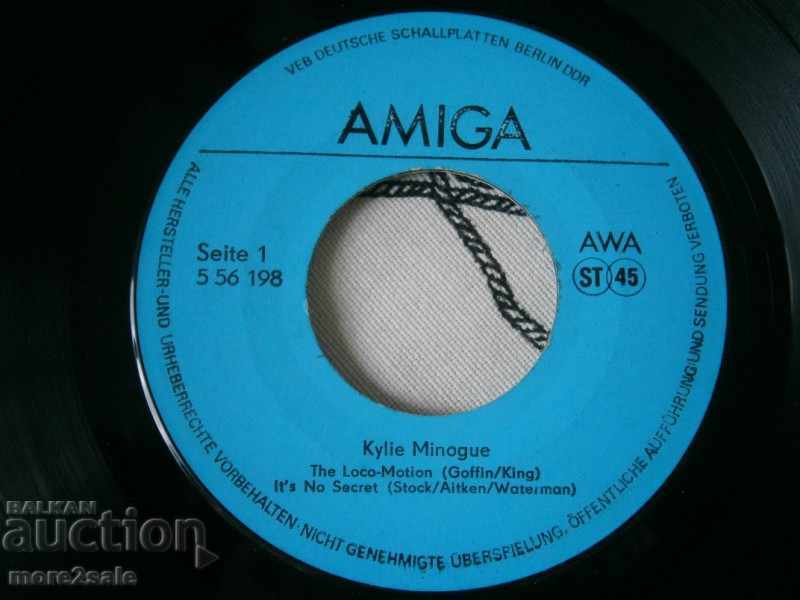 MINOGUE KYLIE - MINOGUE KIGLIE - AMIGA - PLATĂ MICĂ - 556 198 - 5