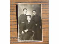 ВСВ Царство България военна снимка на офицери моряци Бургас
