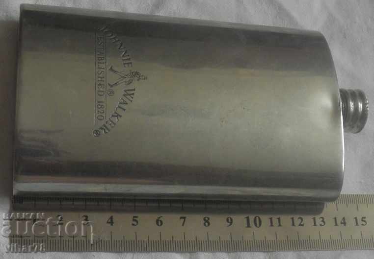 Auction Metal pocket bottle Auction Metal pocket bottle