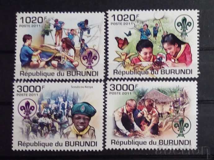 Burundi 2011 Scouts 8 € MNH