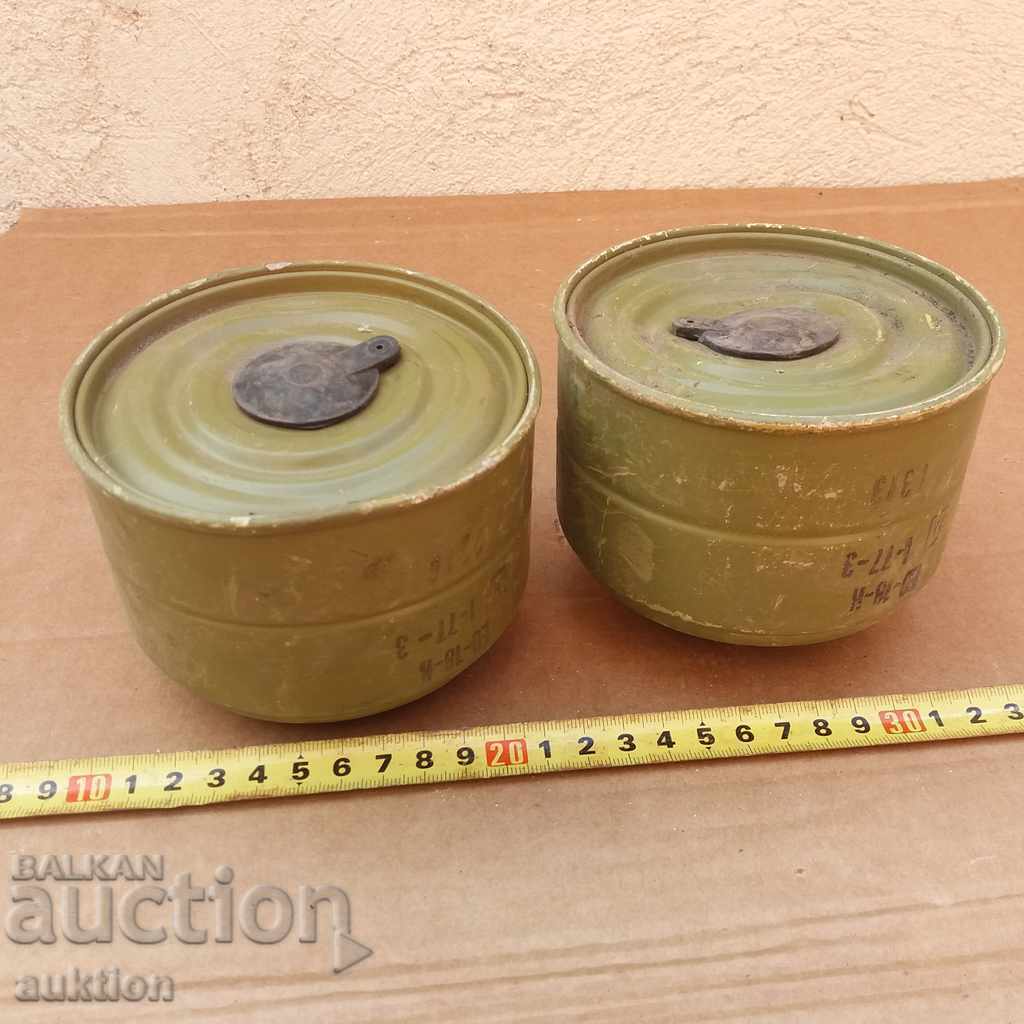 LOT OF TWO RUSSIAN GAS PROTECTOR FILTERS WITH MARKINGS, UNOPENED - 6 LOT OF TWO RUSSIAN GAS PROTECTOR FILTERS WITH MARKINGS, UNOPENED - 6