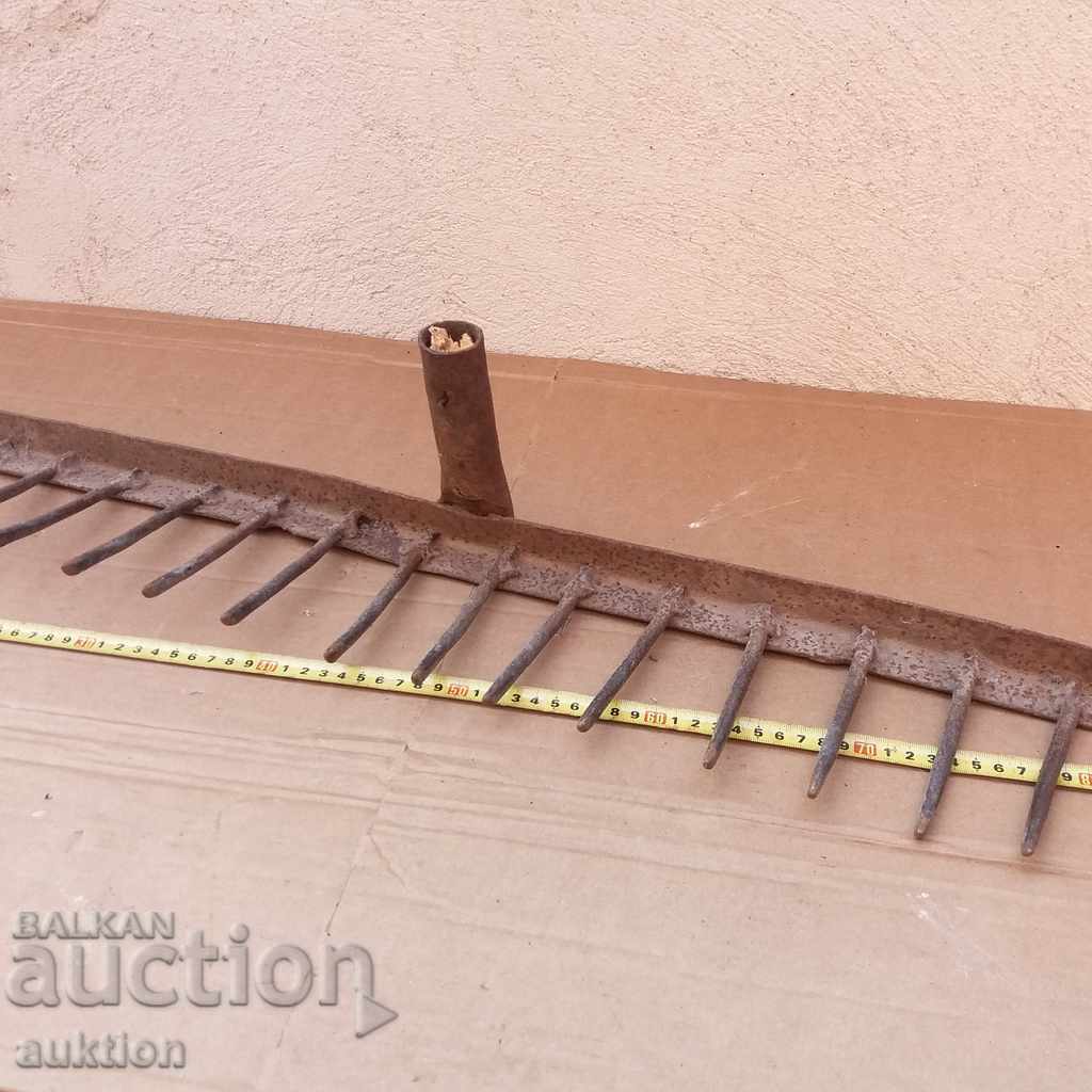 SOLID FORGED RIVET HARDWARE, PLOW, HUGE PLOW - 7 SOLID FORGED RIVET HARDWARE, PLOW, HUGE PLOW - 7