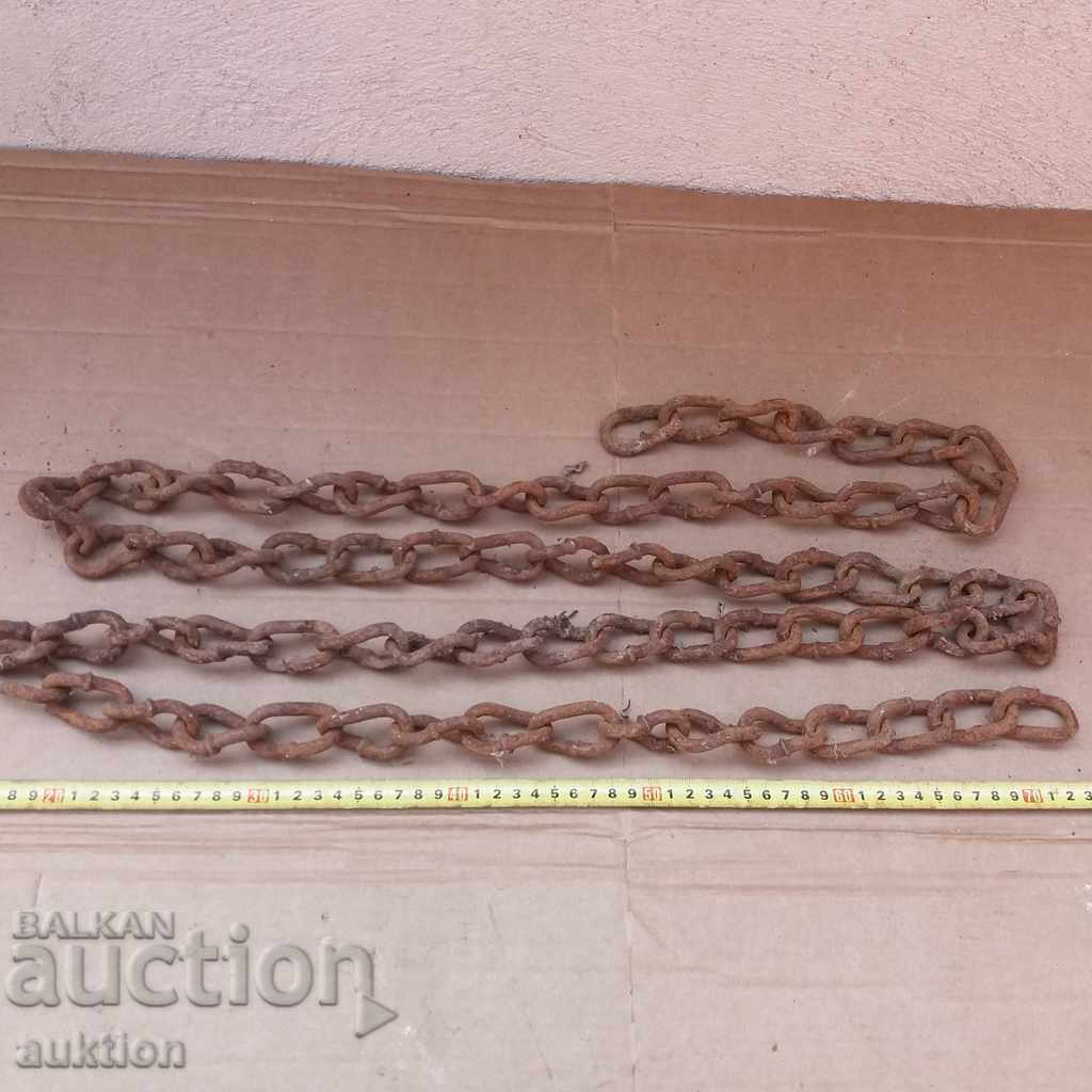 OLD SOLID FORGED CHAIN, VERUGA SHACK