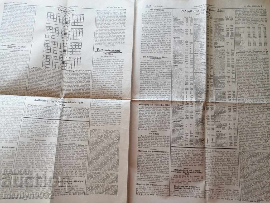 German newspaper 1926 weekly - 6 German newspaper 1926 weekly - 6