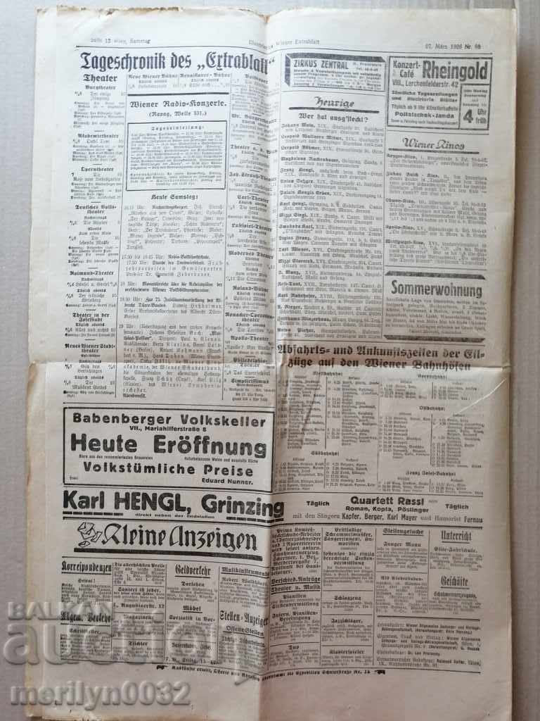 German newspaper 1926 weekly - 7 German newspaper 1926 weekly - 7