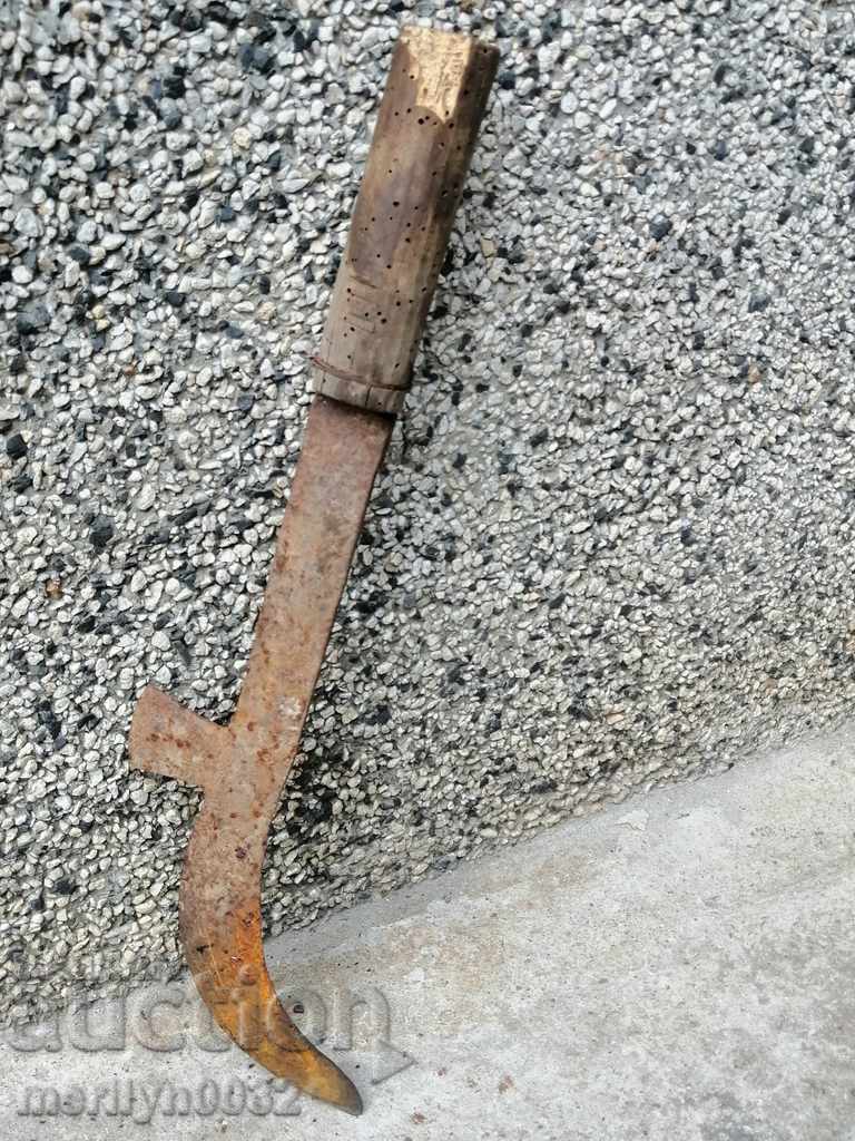 Unelte vechi cuțit de fier forjat din fier forjat - 5 Unelte vechi cuțit de fier forjat din fier forjat - 5