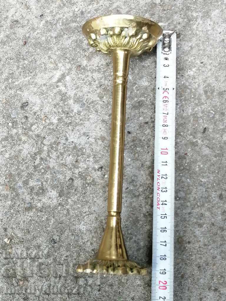 Old Bulgarian candlestick with price 32.00 BGN | € 16.36 Old Bulgarian candlestick with price 32.00 BGN | € 16.36