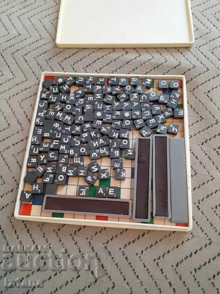 Auction Old Scrabble game Auction Old Scrabble game