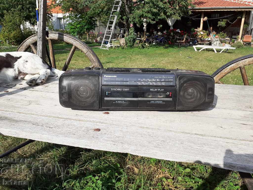 Old Panasonic Radio Cassette Player Old Panasonic Radio Cassette Player
